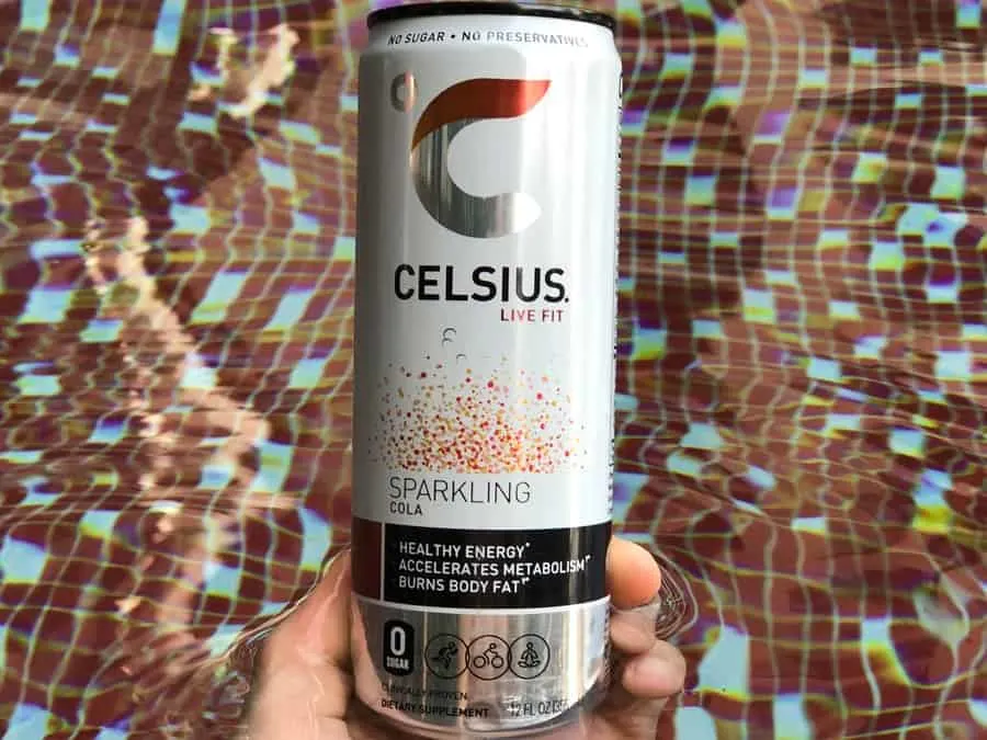 12 fl.oz can of Celsius Sparkling Cola