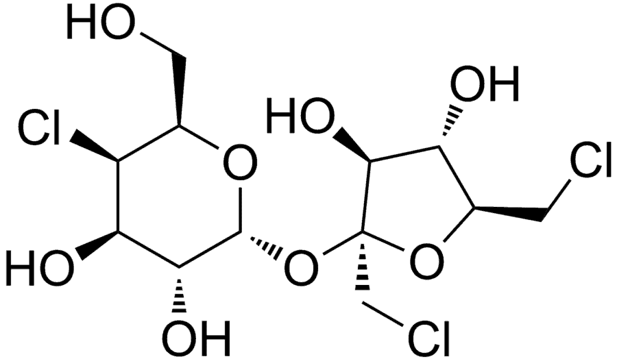Sucralose Chemical Structure
