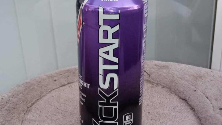 A picture of Mountain Dew Kickstart Can