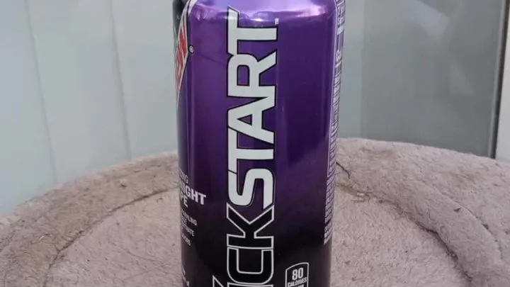 A picture of Mountain Dew Kickstart Can