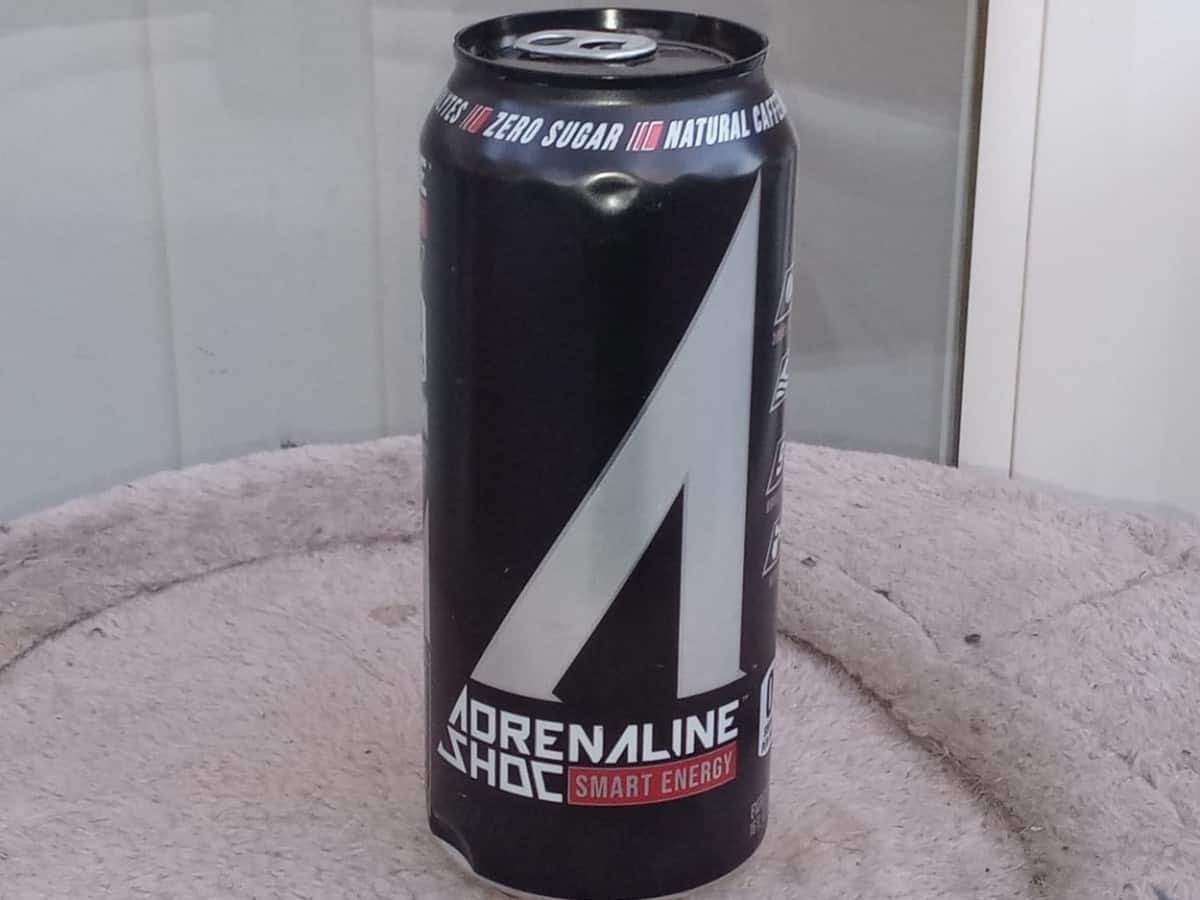 A can of Adrenaline Shoc