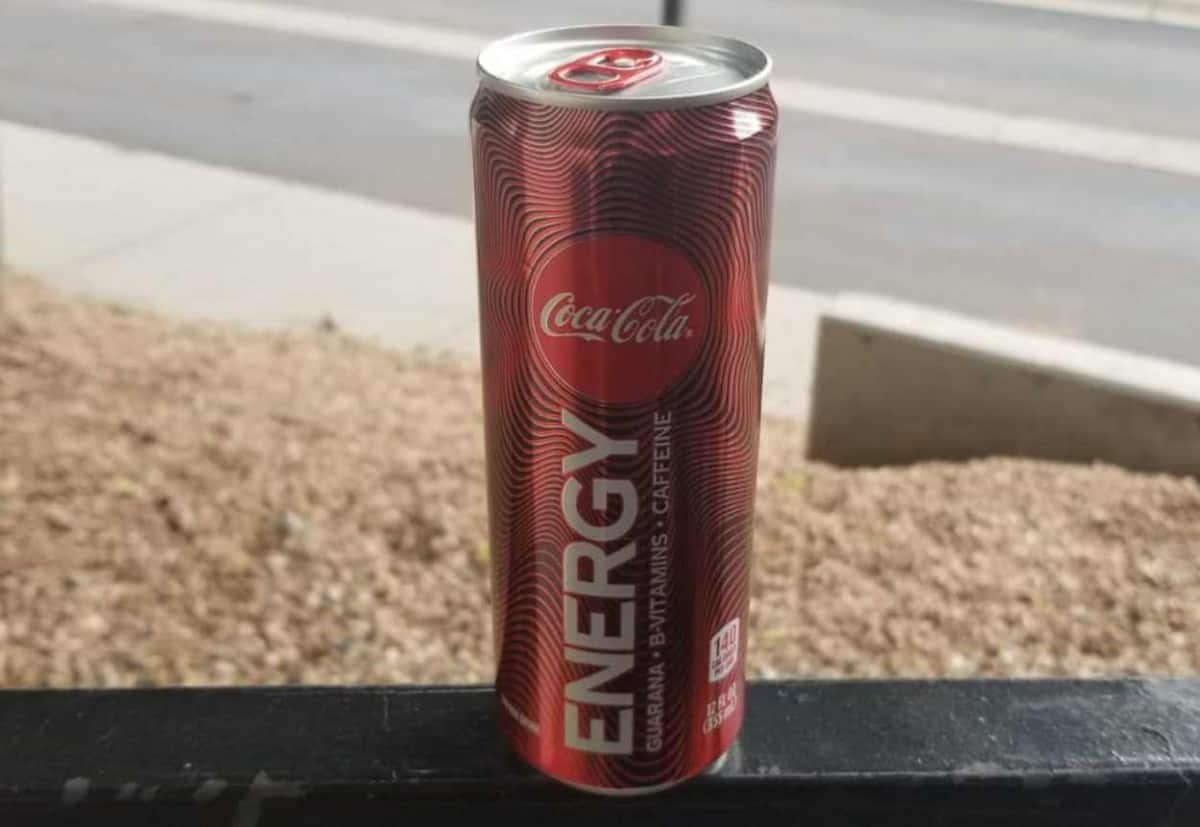 A can of Coca-Cola Energy drink