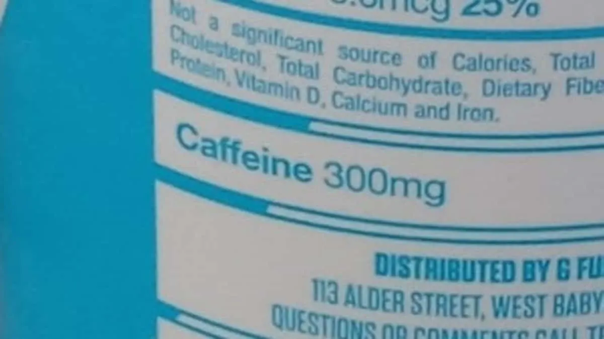 G Fuel Can caffeine content 