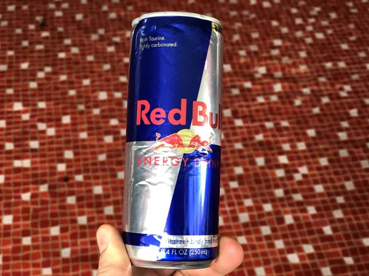 Red Bull can 