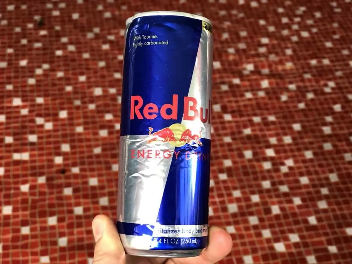 Red Bull can 