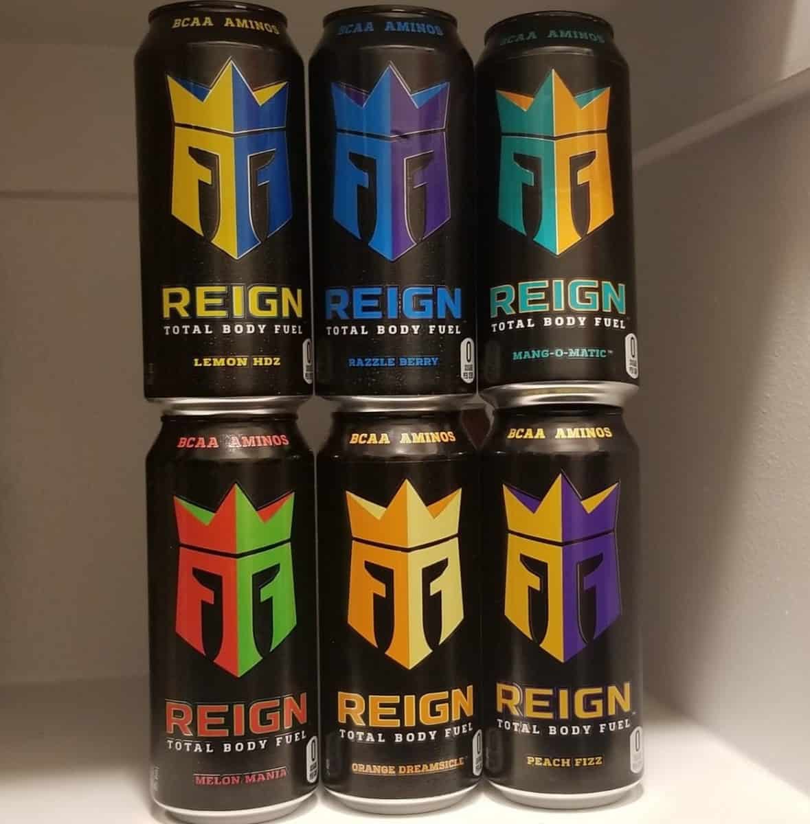 Reign Energy Drink Cans