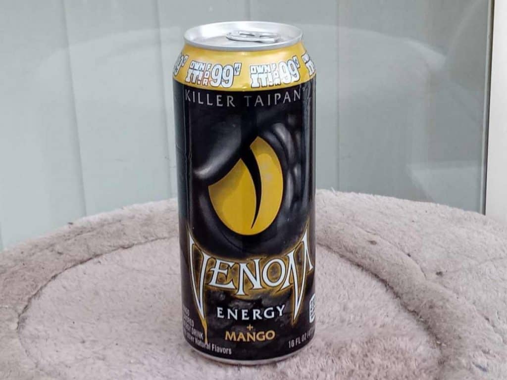 A can of Venom energy drink