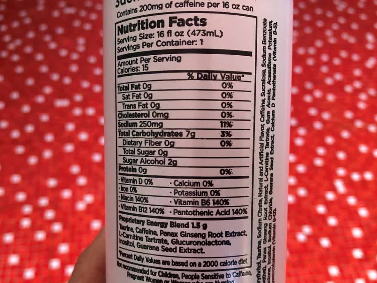 3D Nutrition Facts