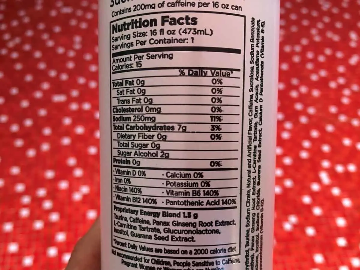 3D Nutrition Facts