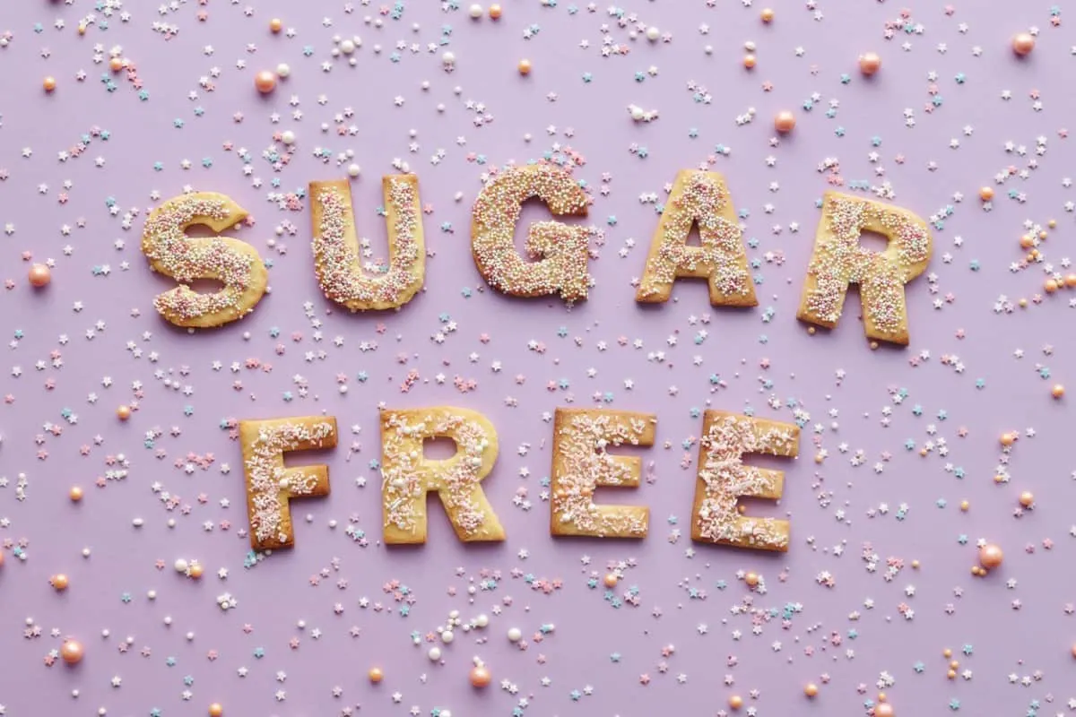 Sugar-Free label