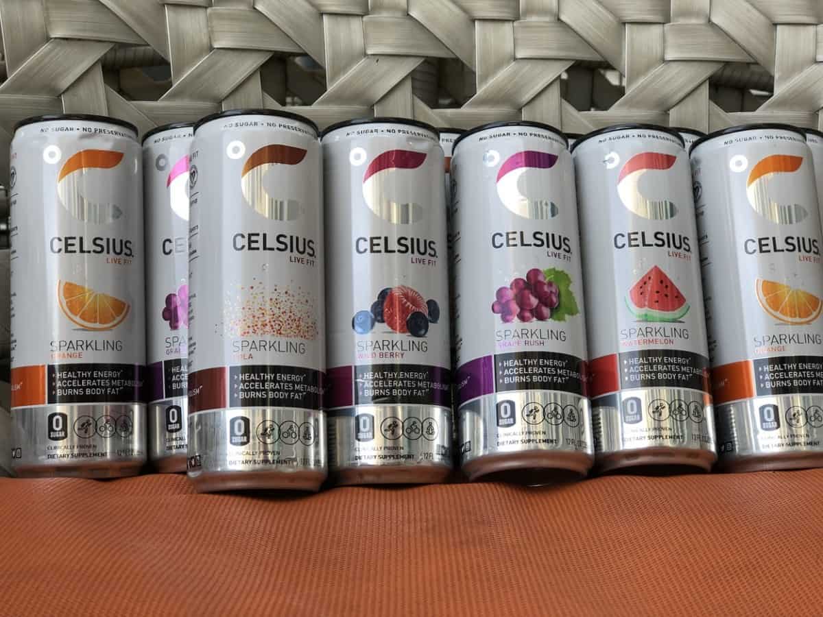 Celsius cans