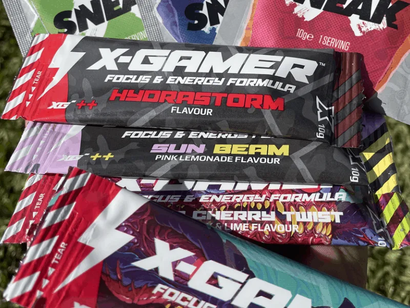 X-Gamer packs and Sneak packs