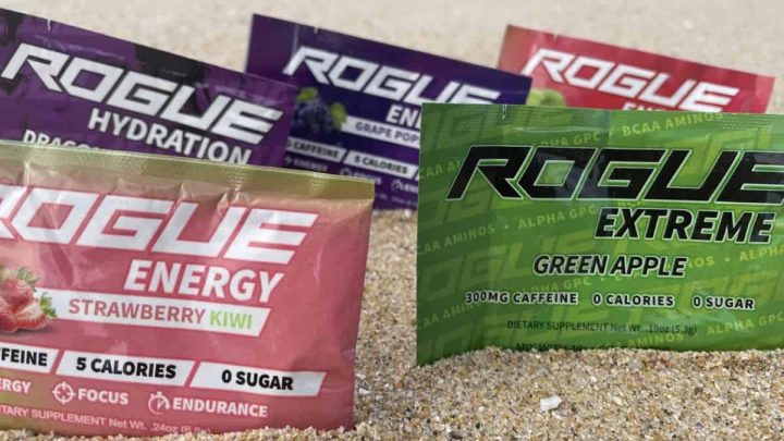 Rogue energy drink packs