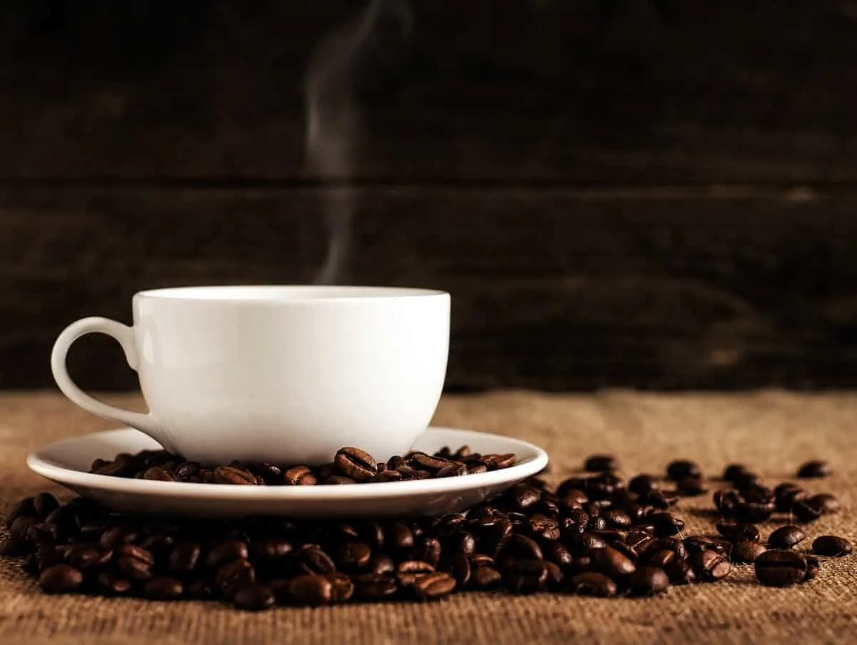 coffee cup and caffeine
