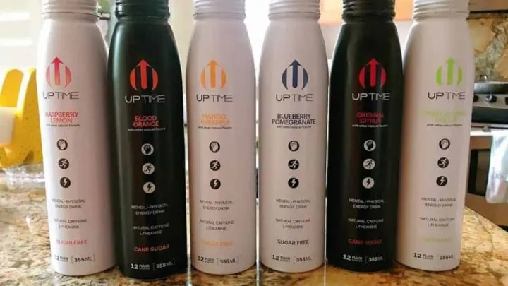 Cans Uptime Energy Drinks