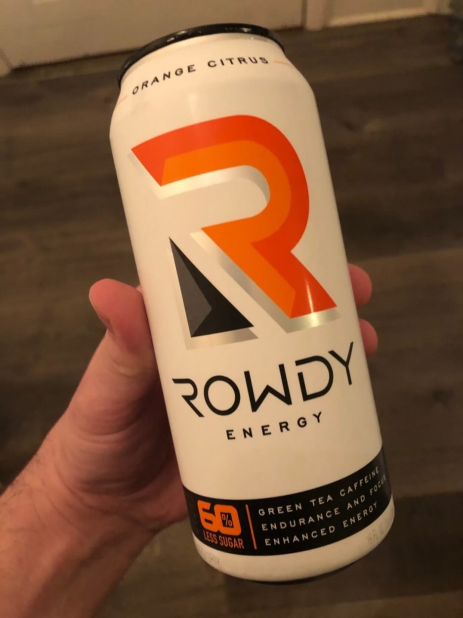 Refreshing Rowdy Energy Drink