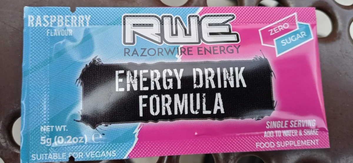 Razorwire Energy Drink in Raspberry