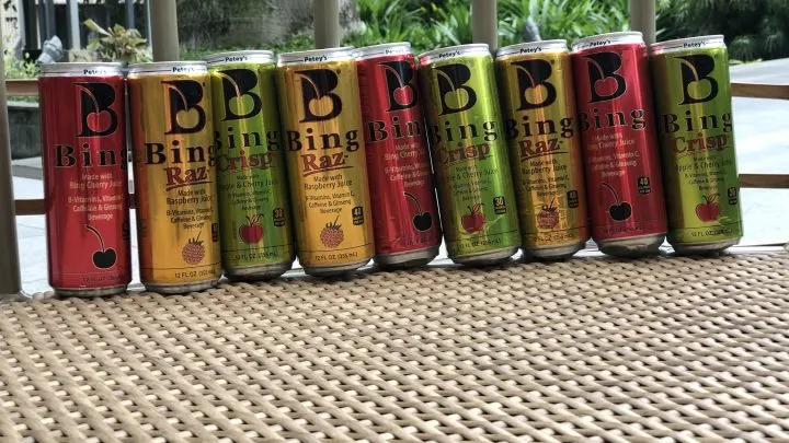 Bing energy drink cans