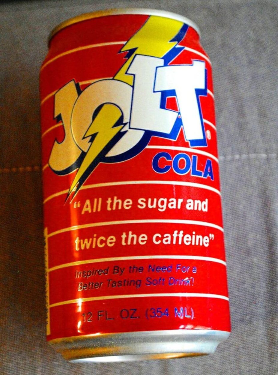 Jolt cola can