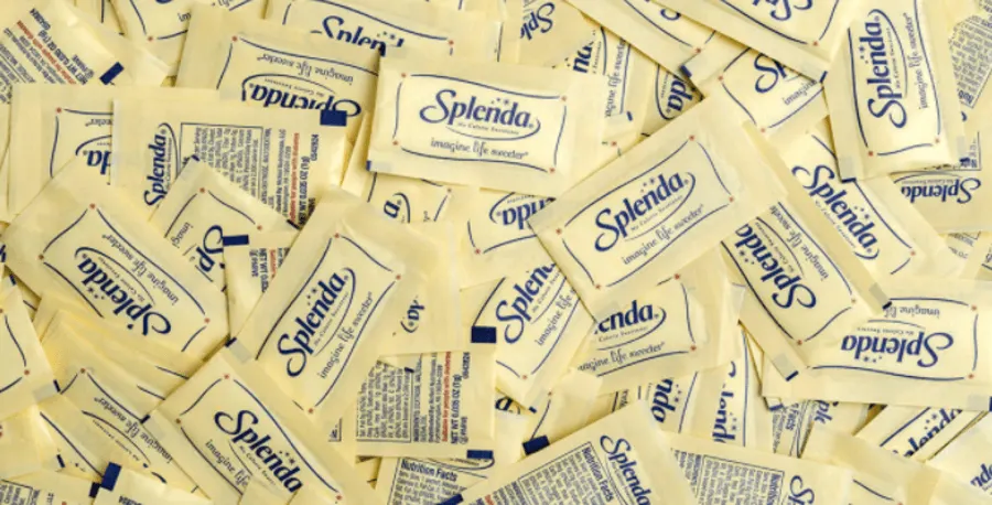 Sucralose, an artificial sweetener 600 times sweeter than sugar 
