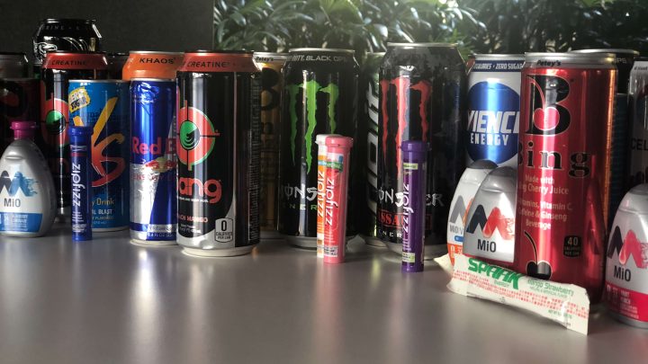 Various energy drinks
