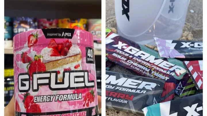 G Fuel and X Gamer
