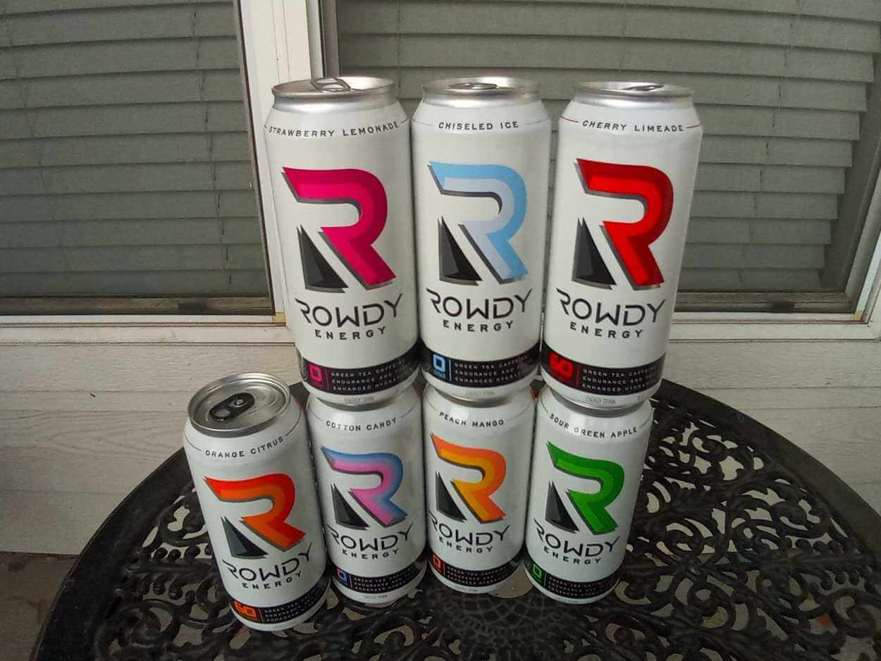 rowdy energy flavors