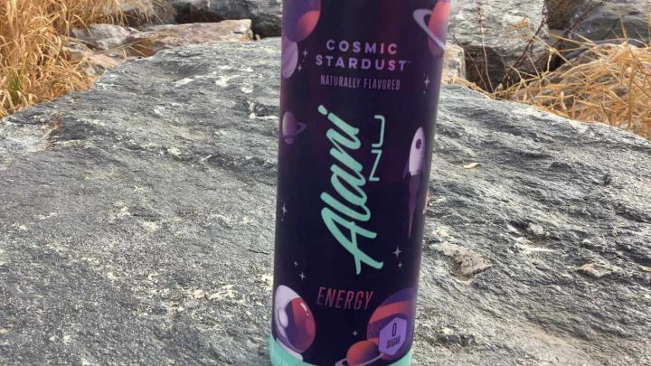 Alani Nu Energy Drink in Cosmic Stardust flavor
