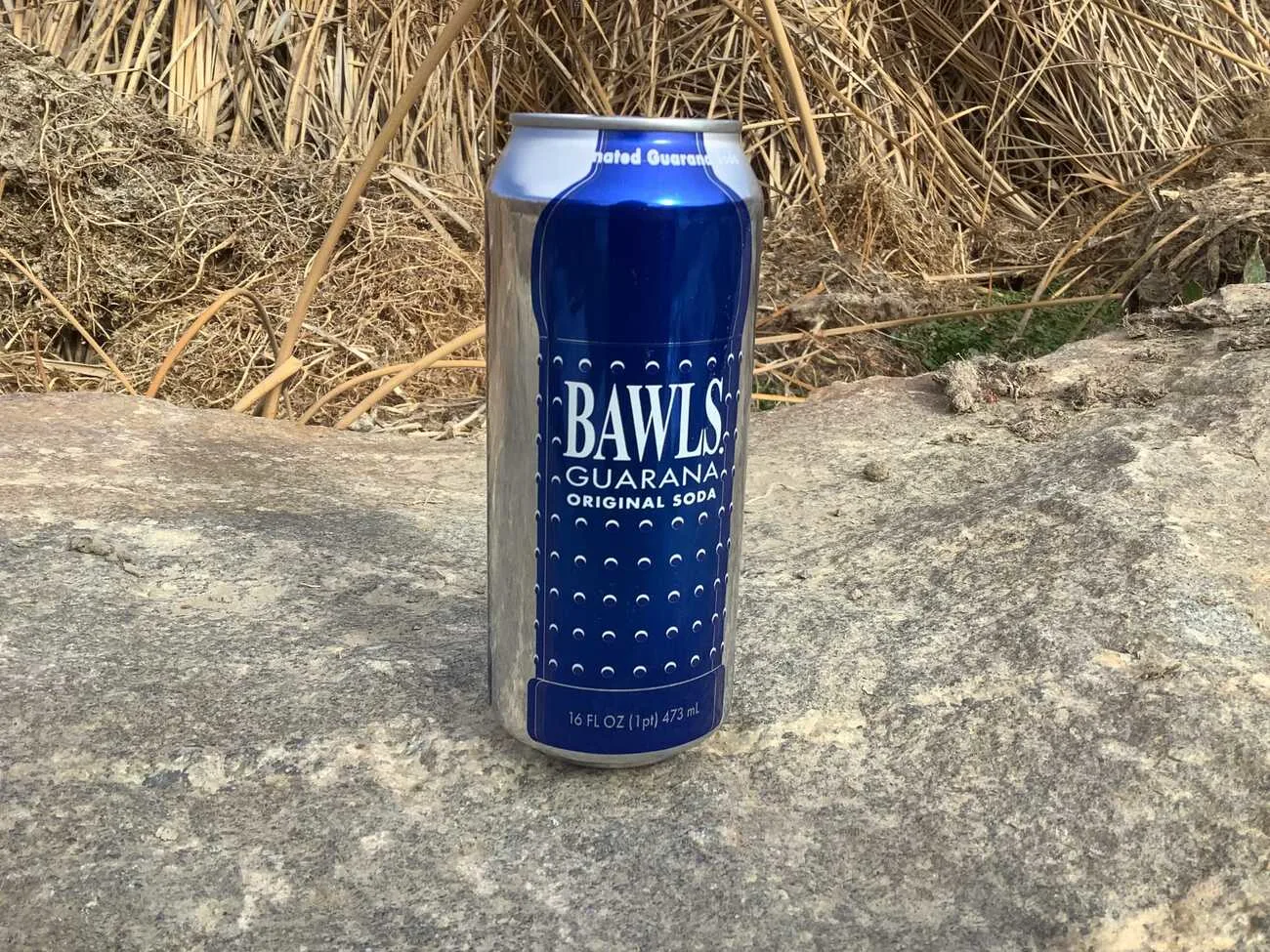 Bottle of Bawls Guarana energy drink