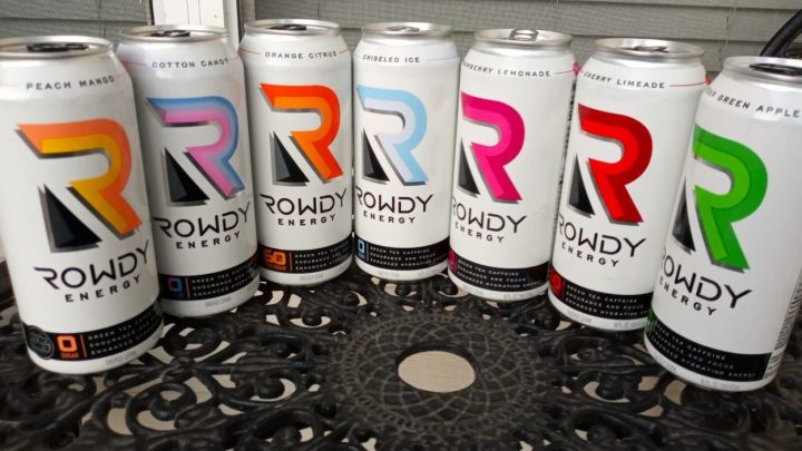 Rowdy energy drink comes with natural nootropics.