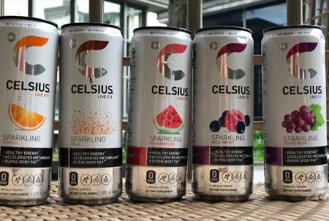 Assorted flavor Celsius live fit sparkling water 