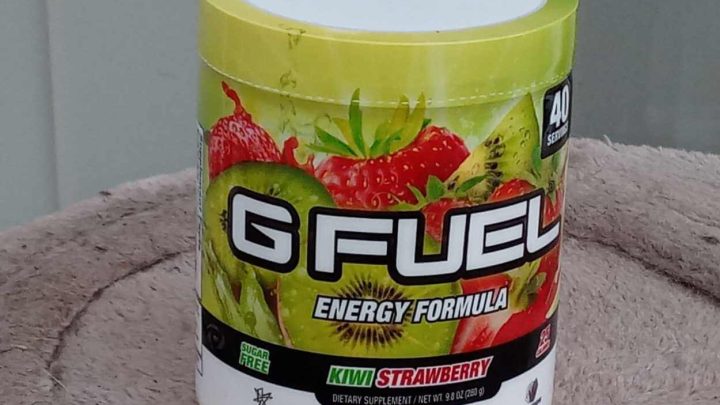 G Fuel Powder in Kiwi Strawberry flavor