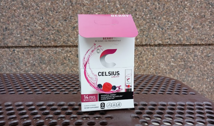 Celsius On-The-Go box