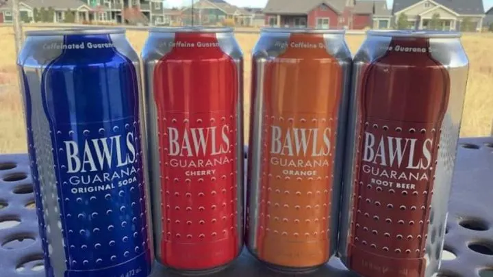 Bawls energy drink cans