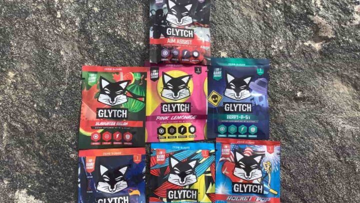 Glytch Energy Drink different flavors