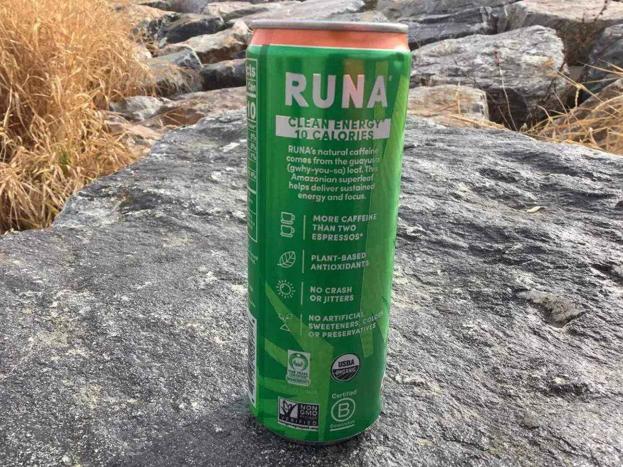 Runa Clean Energy contains 10 calories