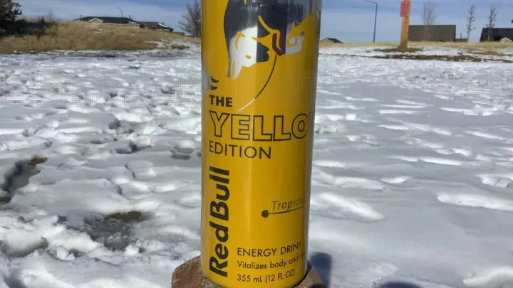 Red Bull Yellow Edition Caffeine and Ingredients