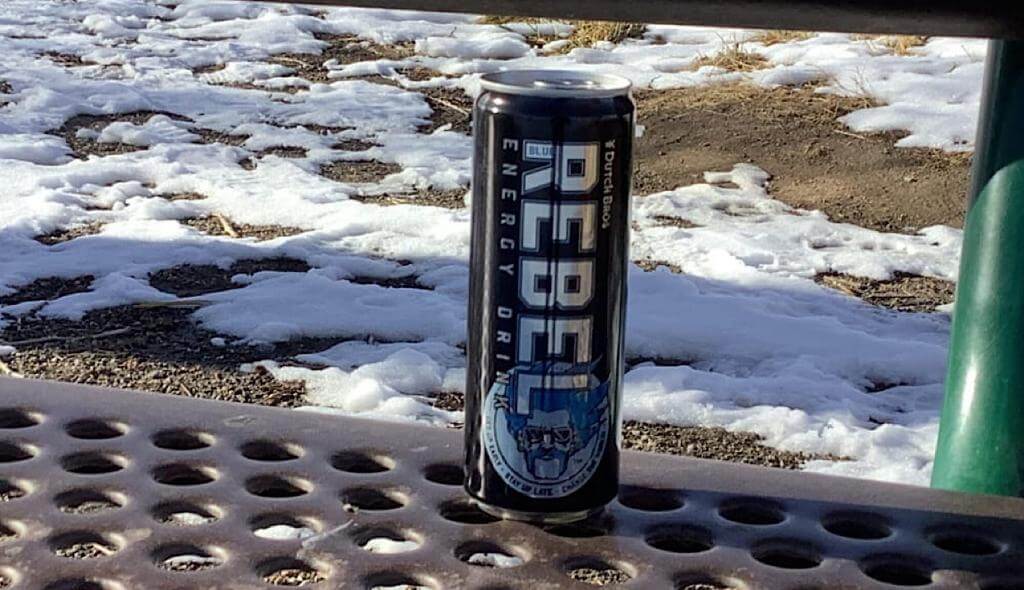 Blue Rebel energy drink 