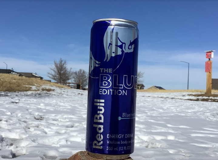 Red bull Blue Edition Can