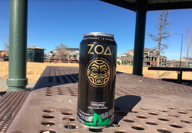 A can of Original flavour of ZOA energy drink