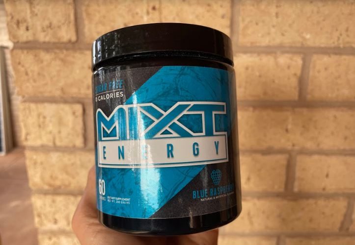 MIXT energy drink can
