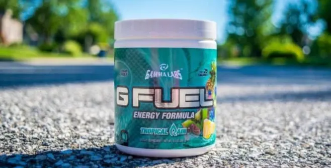 A can of G Fuel energy drink
