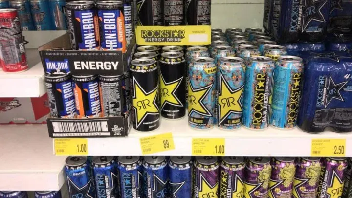 Cans of Rockstar