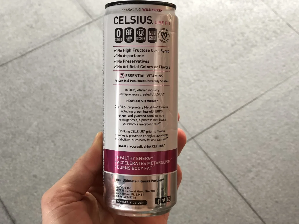 Celsius is available in four variant