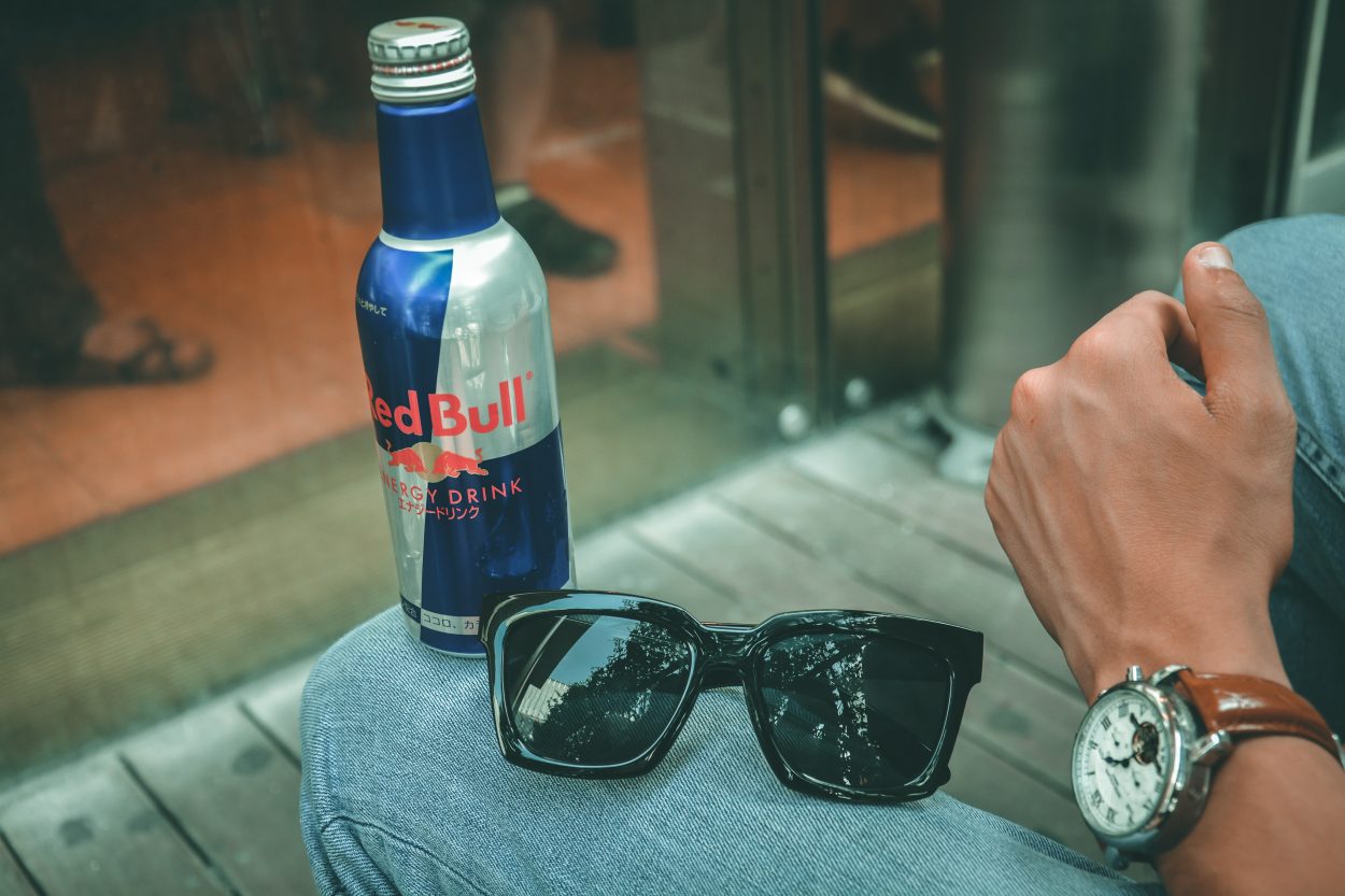 Red Bull contains carbonated water which amplifies caffeine