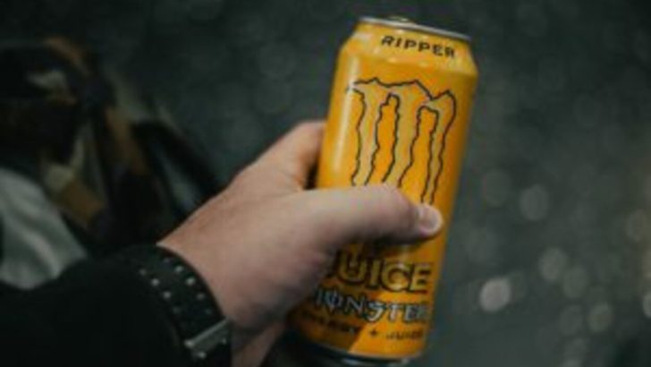 A can of Monster