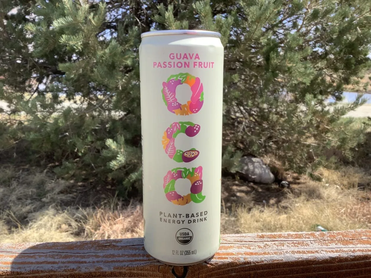 A can of OCA in Guava Passion Fruit