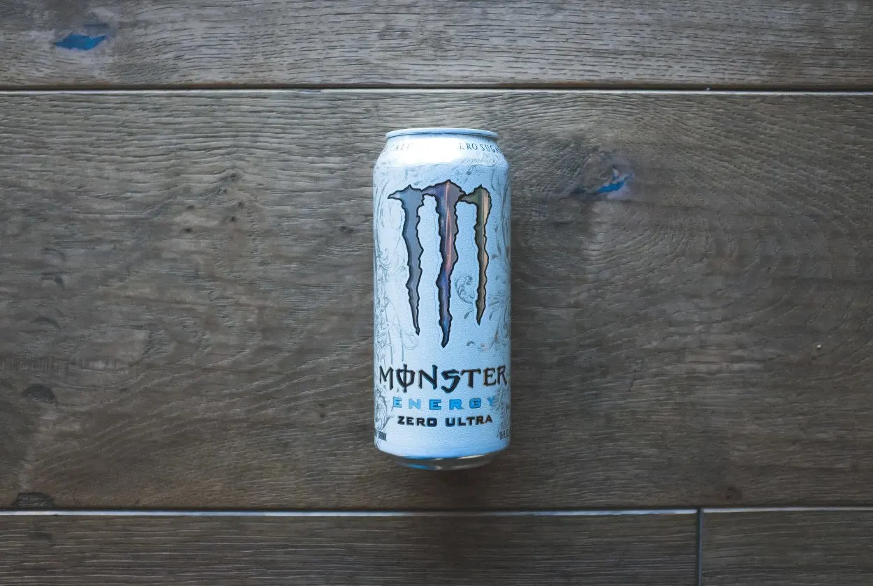 A can pf Monster in Zero Ultra flavor