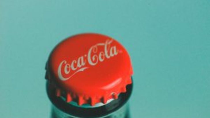 A cap of Coca Cola