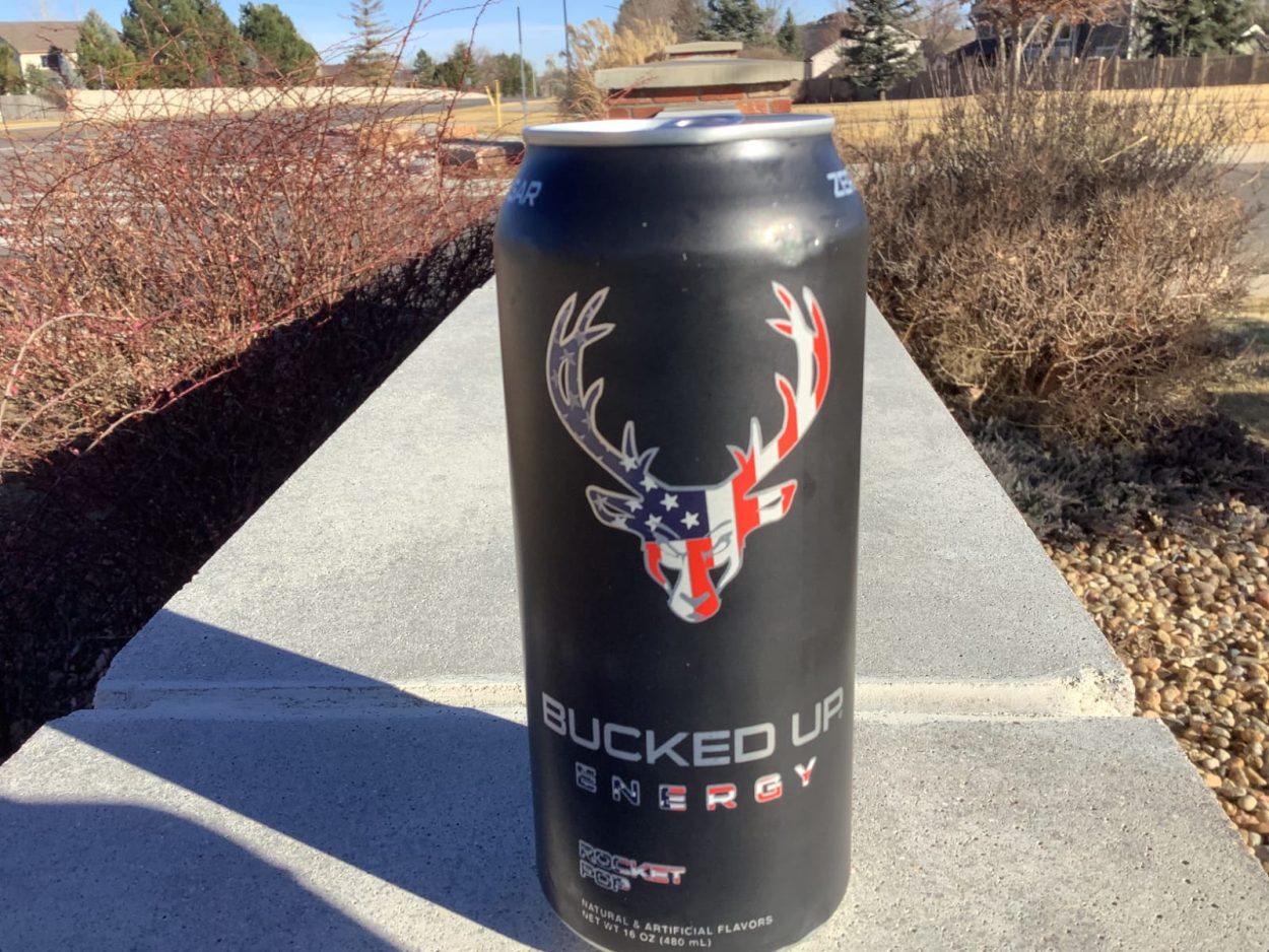 A can of Bucked Up